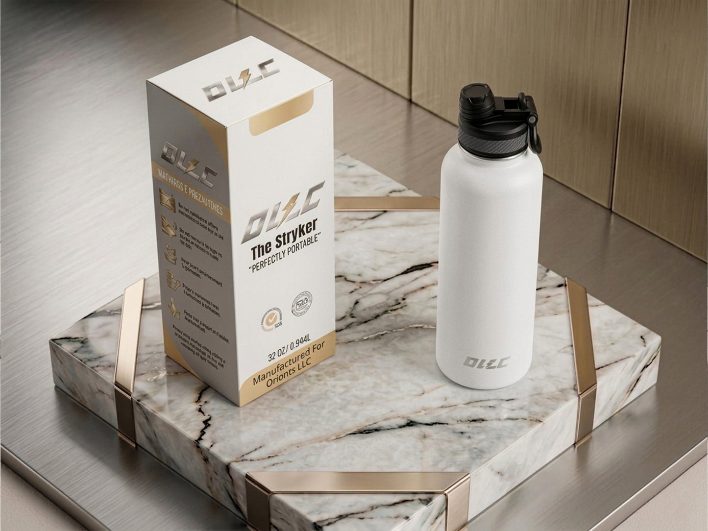 OLLC The Stryker – 32oz Insulated Water Bottle