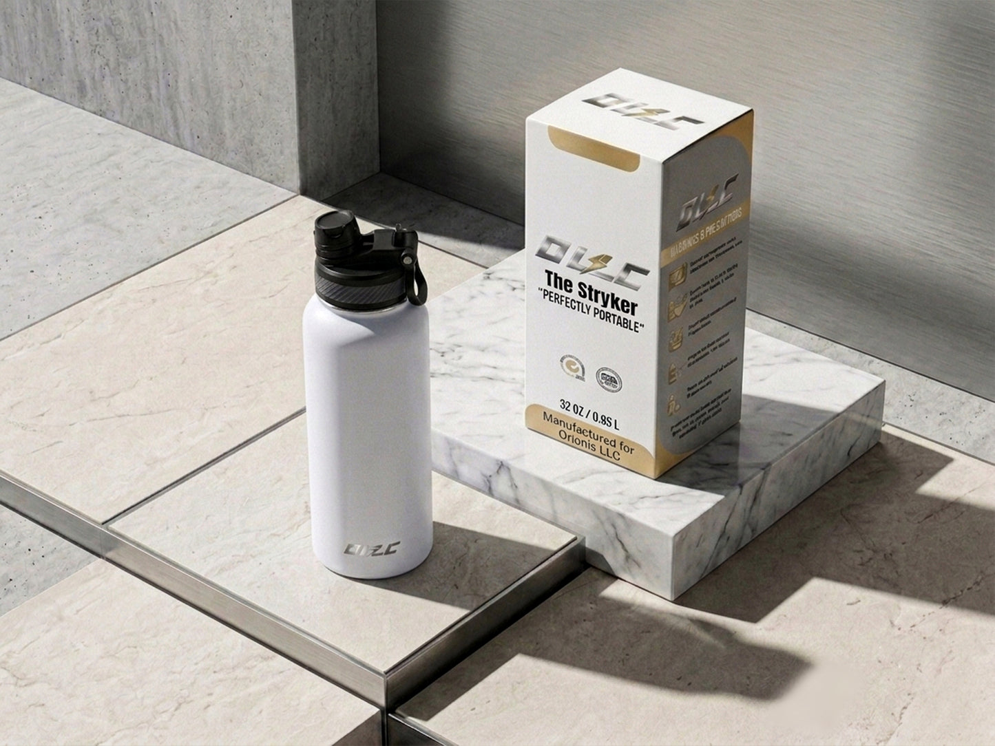 OLLC The Stryker – 32oz Insulated Water Bottle